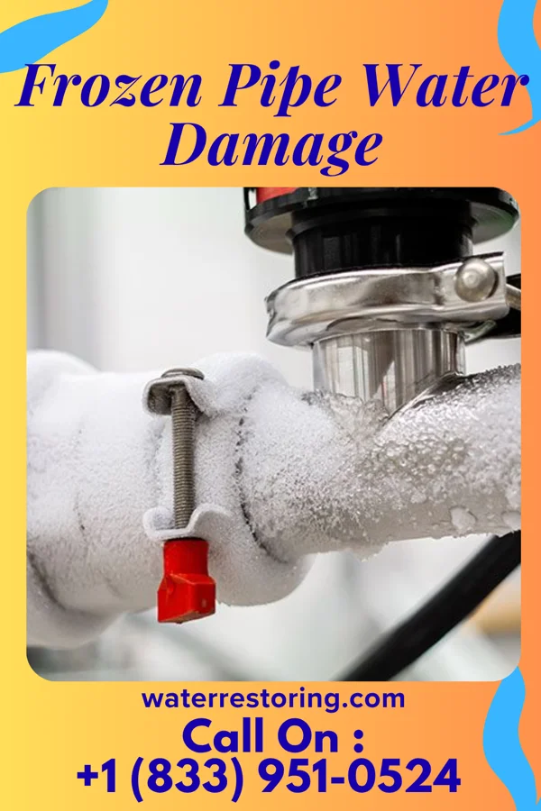 Frozen Pipe Water Damage in Richland, MS